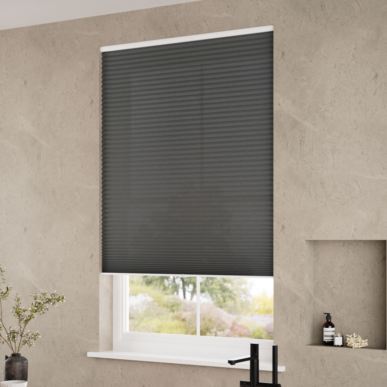 DuoLight Anthracite Thermal Blind