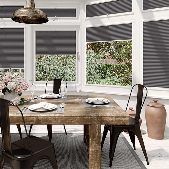 PerfectFIT DuoLight Anthracite  Thermal Conservatory Blind