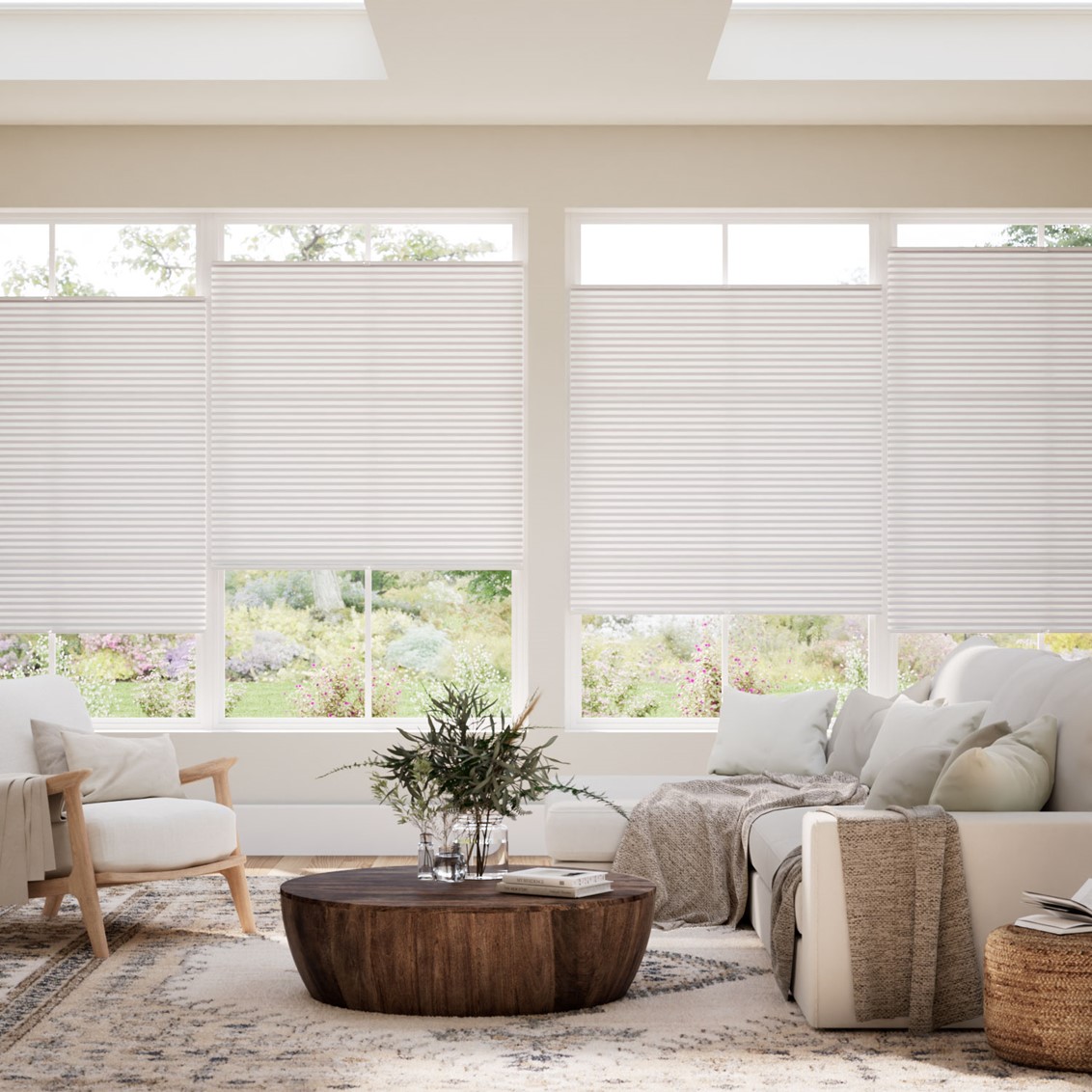 DuoLight Ash Grey  EasiFIT Thermal Blind