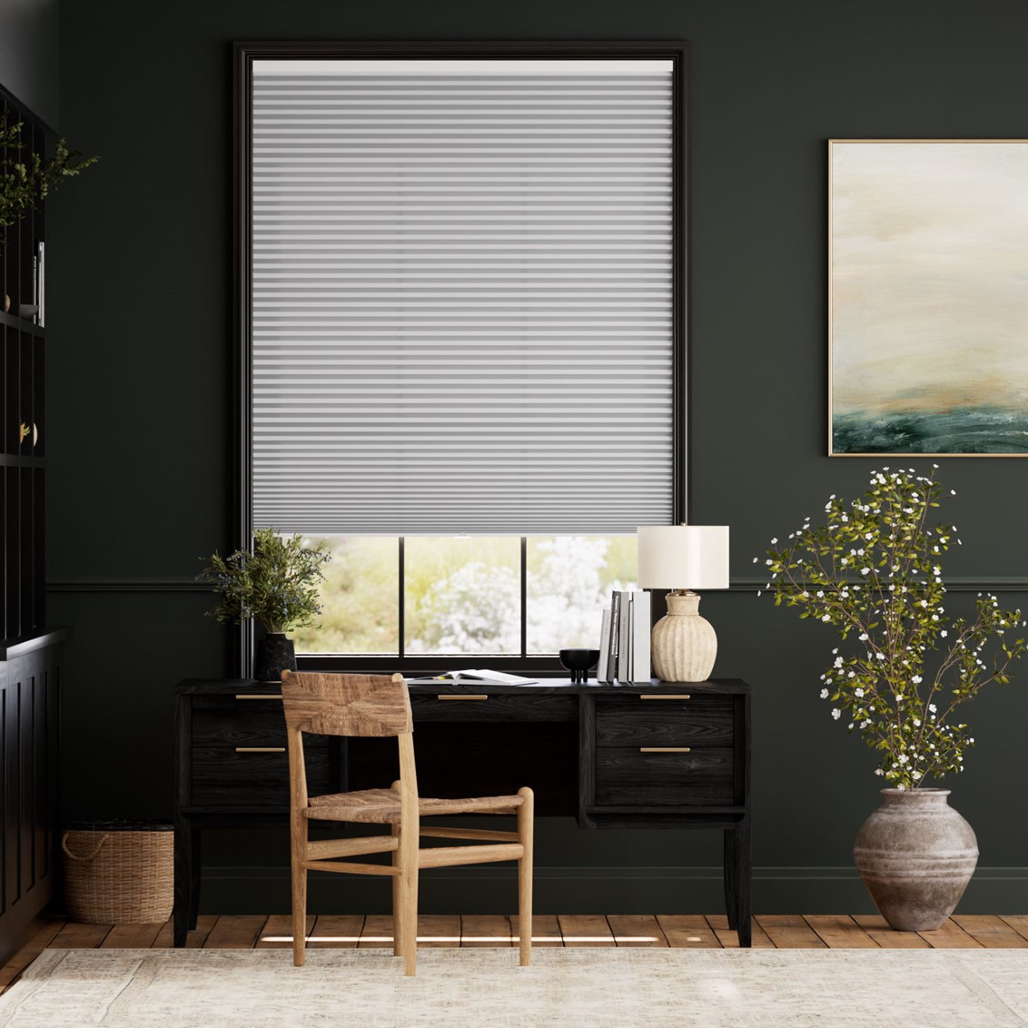 DuoLight Cordless Graphite Thermal Blind