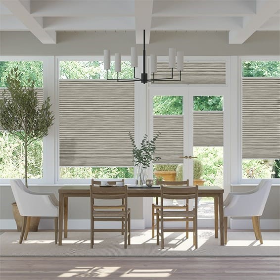 DuoLight Grain Fossil Grey EasiFIT Thermal Blind