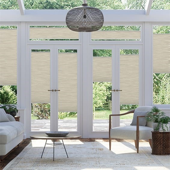 PerfectFIT DuoLight Grain Parchment Thermal Conservatory Blind