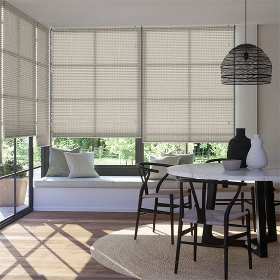 DuoLight Mosaic Warm Grey Thermal Blind