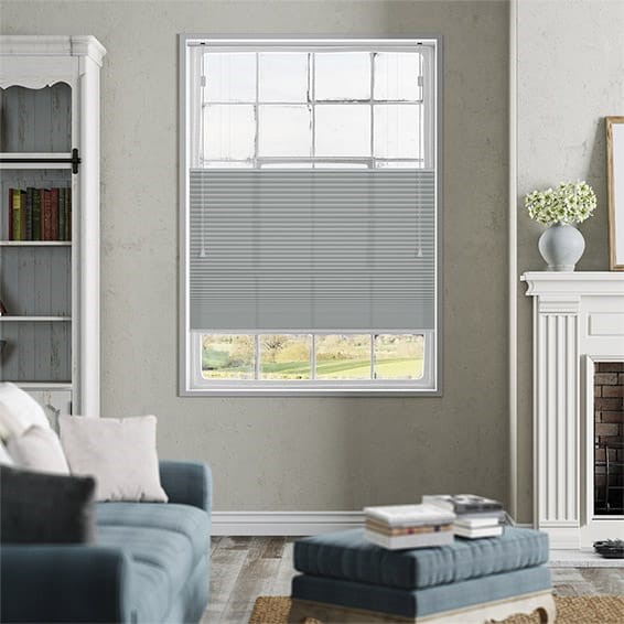 DuoLight Top Down/Bottom Up Nickel Grey Thermal Blind