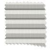 DuoLight Top Down/Bottom Up Strie Soft Grey Thermal Blind sample image