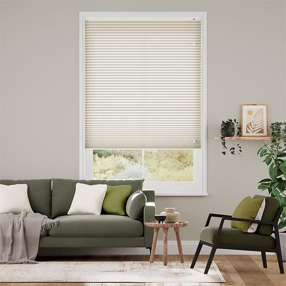 DuoLight Strie Limestone Thermal Blind