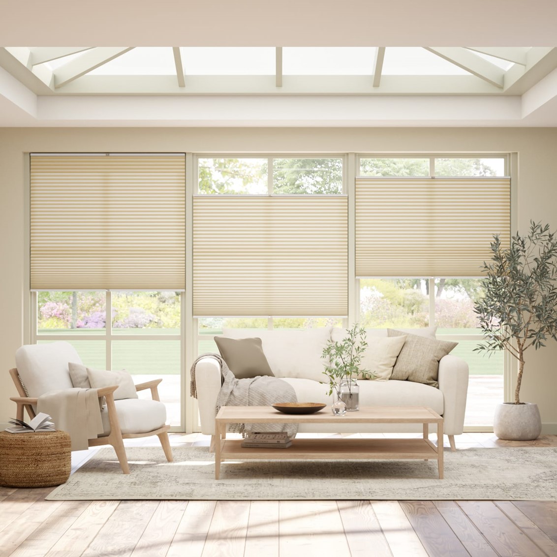 DuoLight Wheat  EasiFIT Thermal Blind