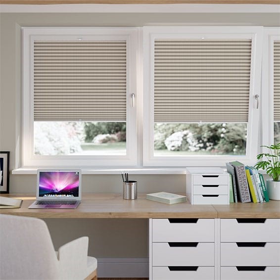 PerfectFIT DuoShade Basket Weave Thermal Blind