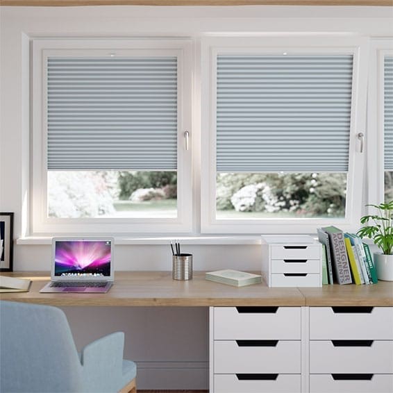 PerfectFIT DuoShade Blue Haze Thermal Blind