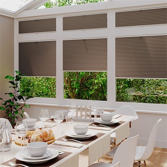 DuoShade Chocolate EasiFIT Thermal Blind