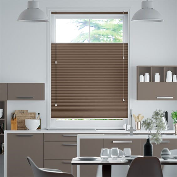 DuoShade Top Down/Bottom Up Chocolate Thermal Blind