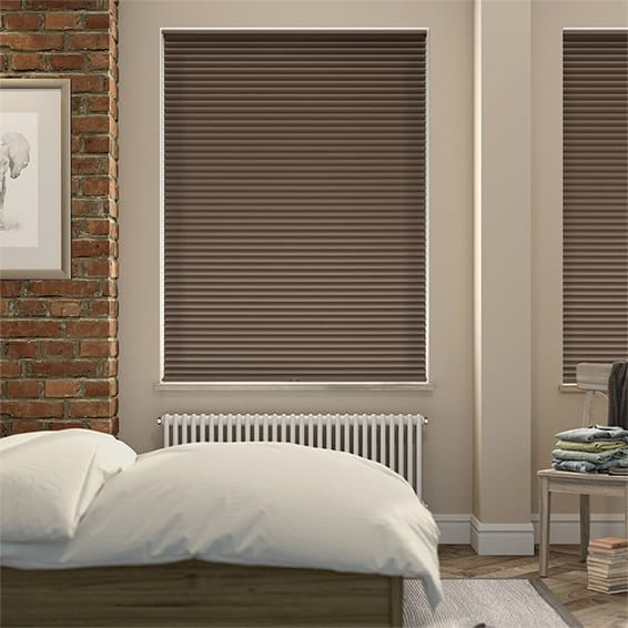 DuoShade Cordless Chocolate Thermal Blind