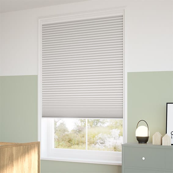 DuoShade Stack Cordless Dove Grey Thermal Blind