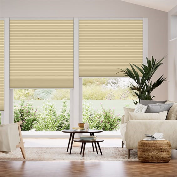 DuoShade Stack Cordless Dune Thermal Blind