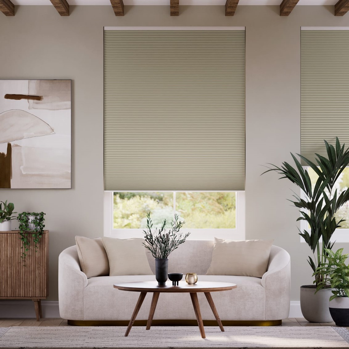 DuoShade Cordless Fallow Thermal Blind