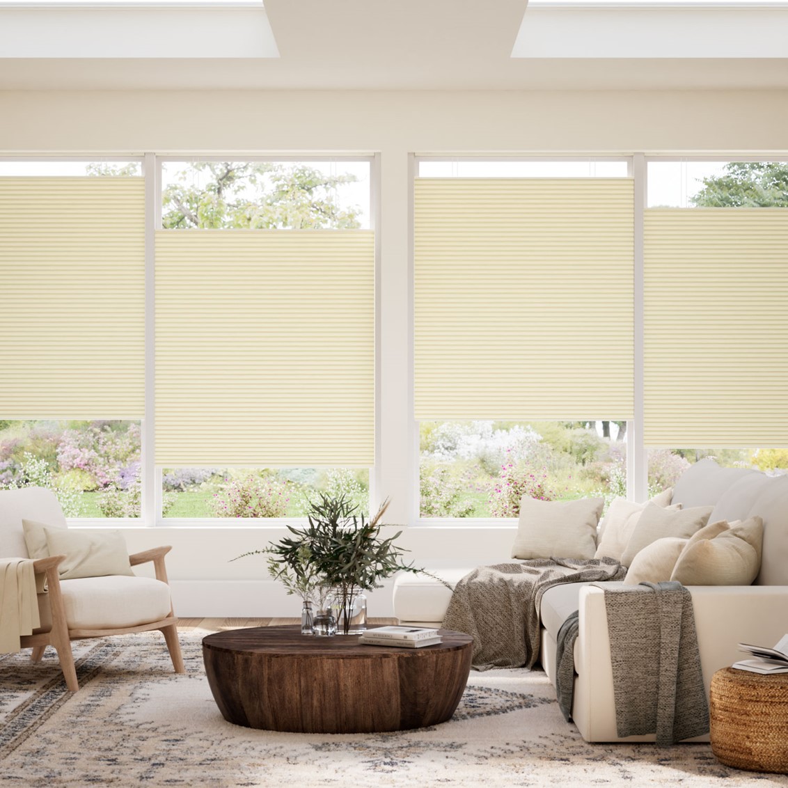 DuoShade Cornsilk  EasiFIT Thermal Blind