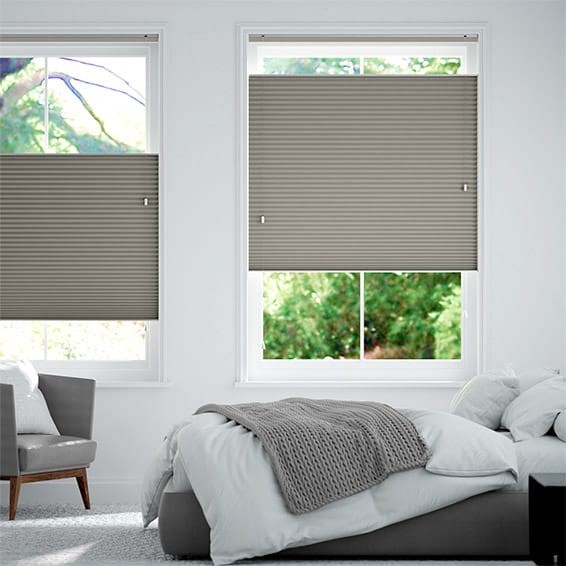 DuoShade Top Down/Bottom Up Gainsboro Grey Thermal Blind