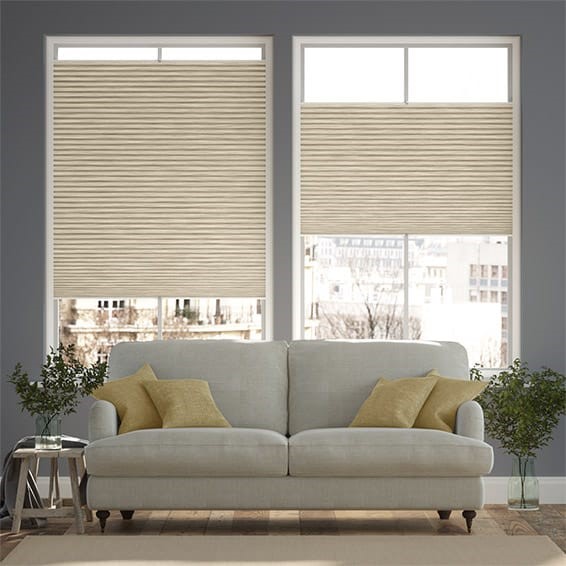 PerfectFIT DuoShade Grain Parchment Thermal Blind