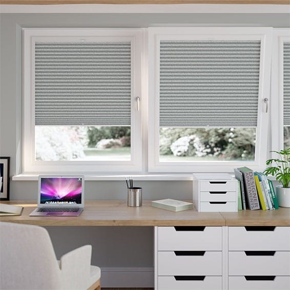 PerfectFIT DuoShade Graphite Thermal Blind