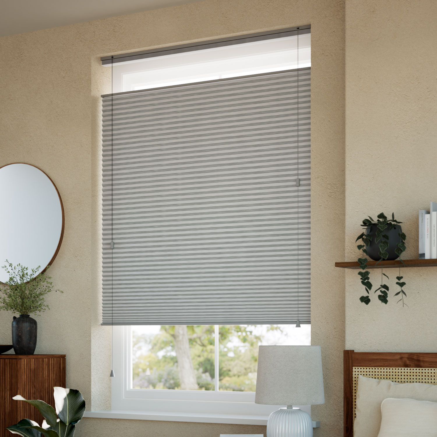 DuoShade Top Down/Bottom Up Graphite Thermal Blind