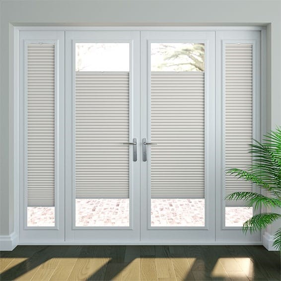 PerfectFIT DuoShade Grey Thermal Blind