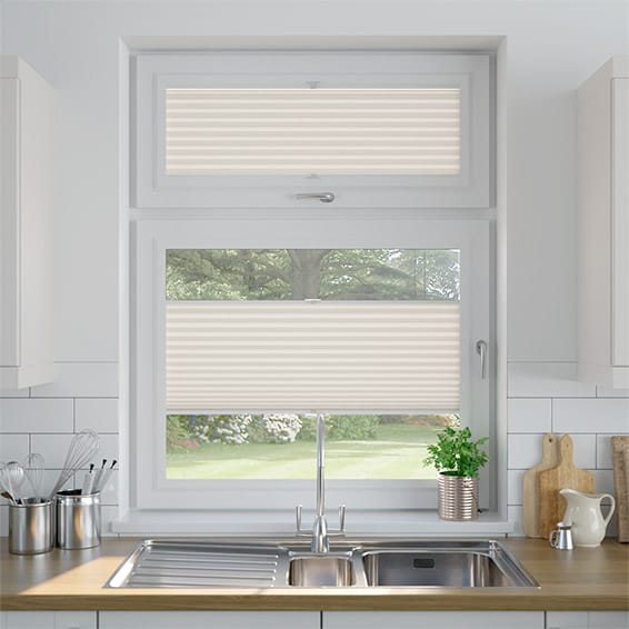 PerfectFIT DuoShade Ivory Thermal Blind