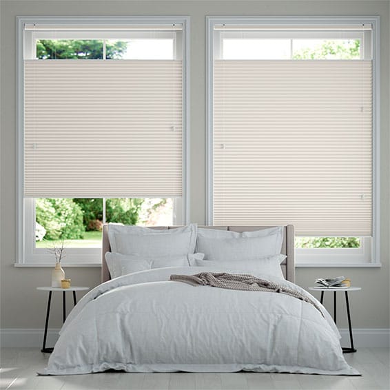 DuoShade Ivory  Top Down/Bottom Up Pleated Blind