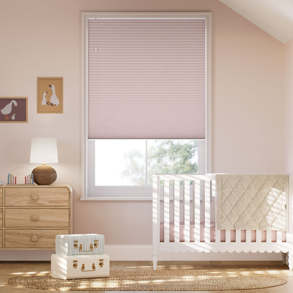 DuoShade Lilith Blush Thermal Blind