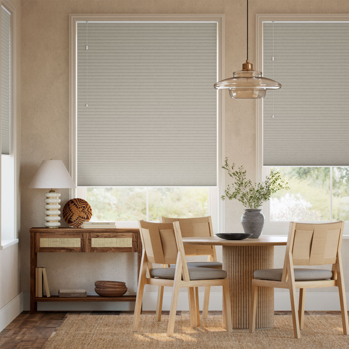 DuoShade Lilith Dove Thermal Blind