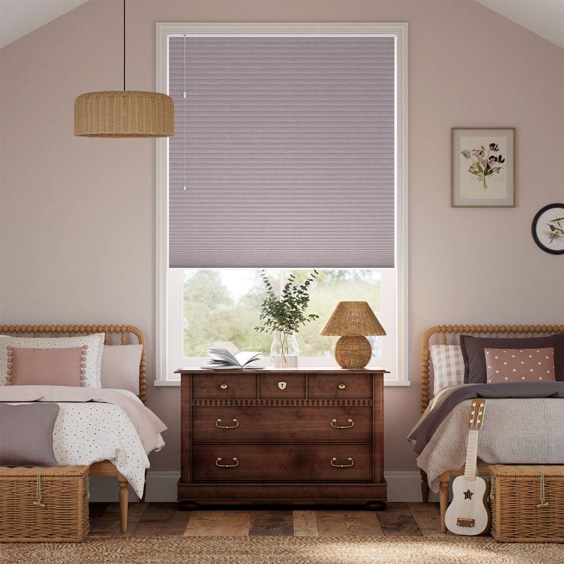 DuoShade Lilith Lavender Thermal Blind