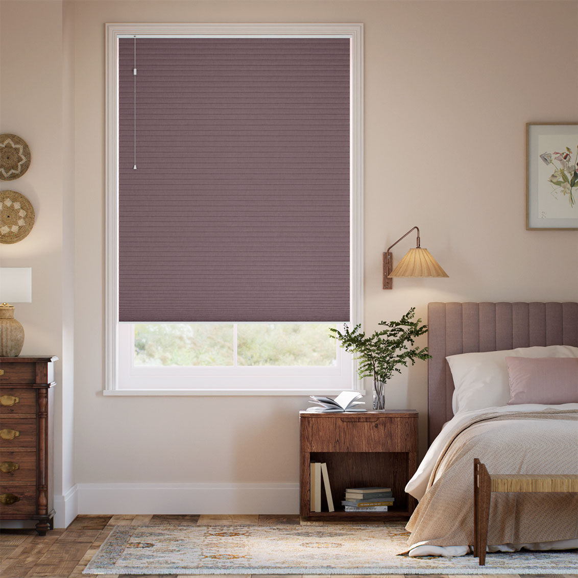 DuoShade Lilith Mulberry Thermal Blind