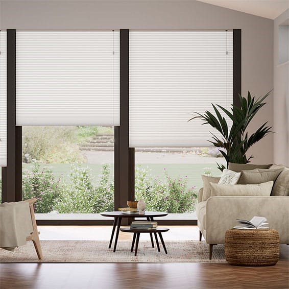 DuoShade-Max Cotton White Thermal Blind