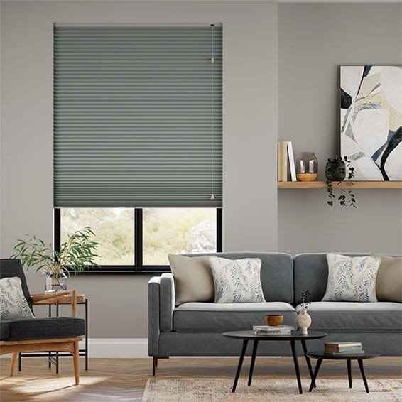 DuoShade Nickel Grey Thermal Blind