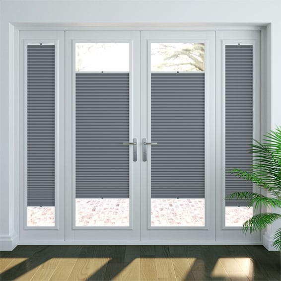 DuoShade Slate Blue Thermal Conservatory Blind