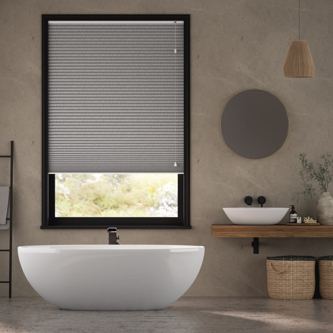 DuoShade Strie Lead Thermal Blind