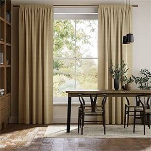 Dupioni Faux Silk Flax Curtains thumbnail image