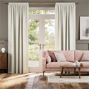 Dupioni Faux Silk Oyster Curtains thumbnail image