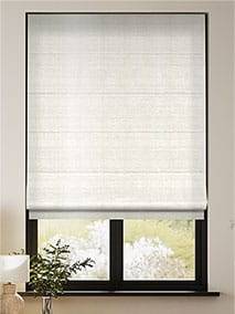 Electric Dupioni Faux Silk Oyster Roman Blind thumbnail image