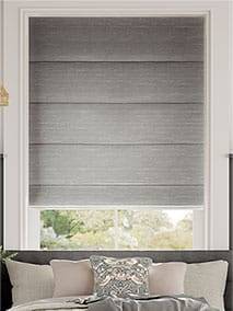 Dupioni Faux Silk Platinum Roman Blind thumbnail image