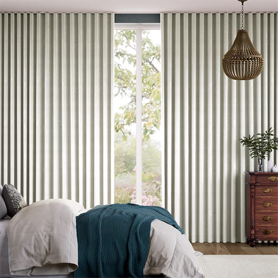 Dupioni Faux Silk Starlight Grey Curtains