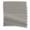 Electric Double Roller Eclipse Dove Grey & City Grey Double Roller Blind swatch image