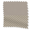 Eclipse Pebble & Dune Double Roller Blind swatch image