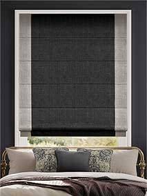 Eclissi Charcoal Roman Blind thumbnail image