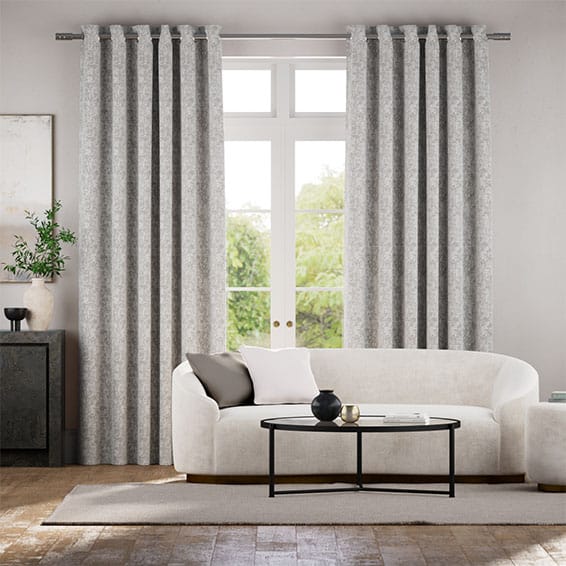 Eco-Friendly Astrid Silver Curtains