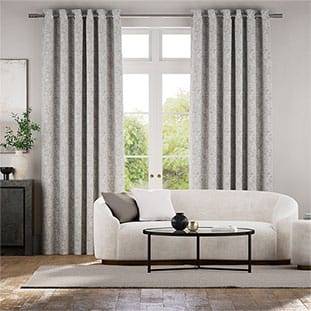 Eco-Friendly Astrid Silver Curtains thumbnail image