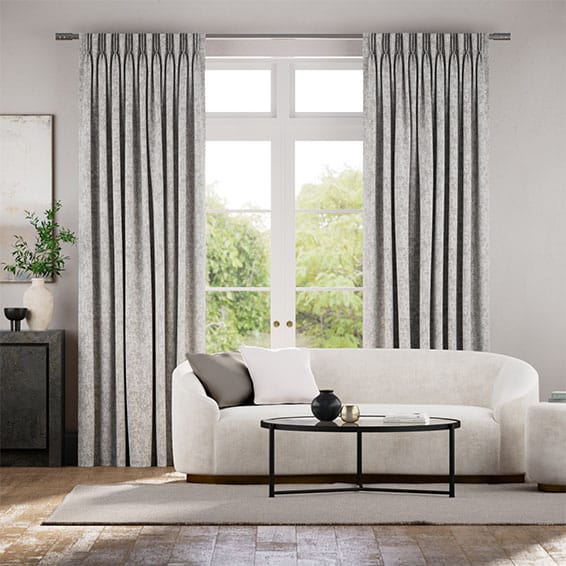Eco-Friendly Astrid Silver Curtains