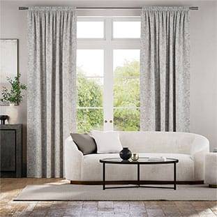 Eco-Friendly Astrid Silver Curtains thumbnail image