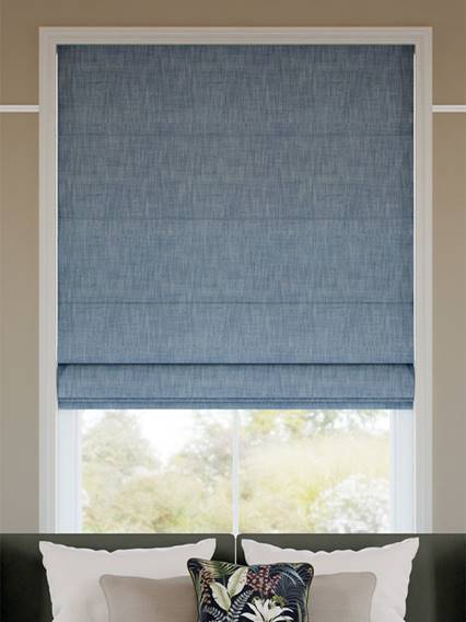 Eco-Friendly Nyah Lagoon Blue Roman Blind thumbnail image