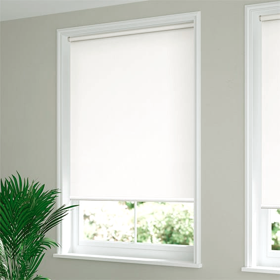 Eco-Friendly Blackout Ivory Roller Blind