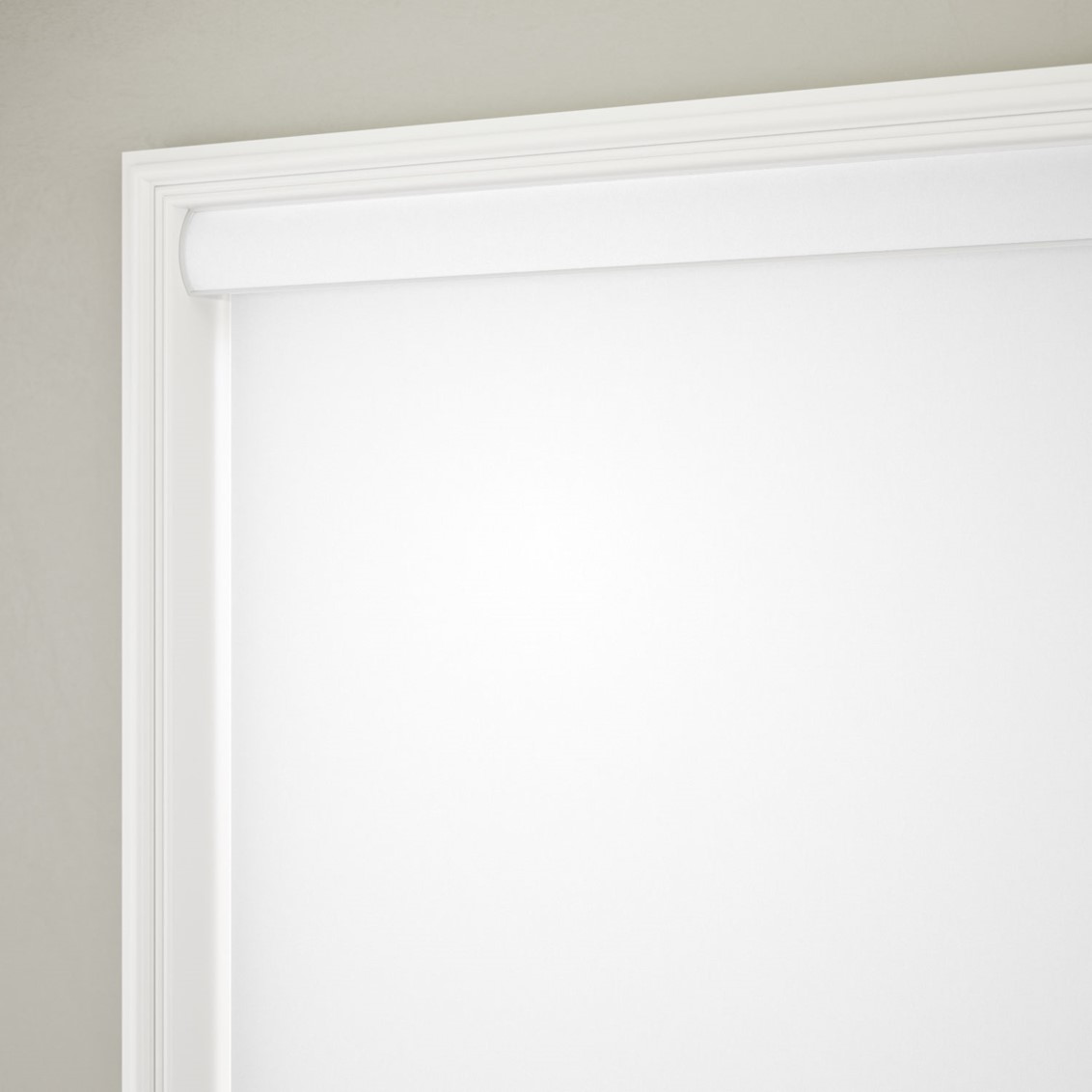 Electric Eco-Friendly Blackout Soft White Roller Blind